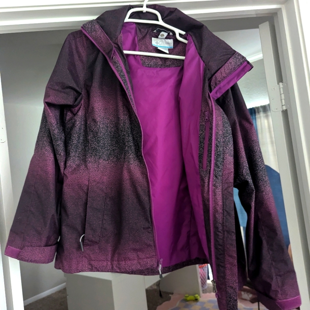 Columbia Purple Raincoat